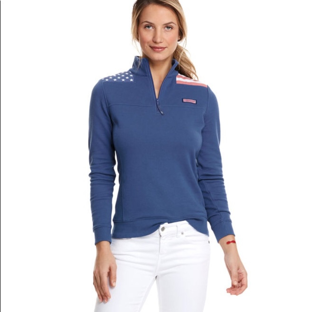 Vineyard Vines American Flag Shep Shirt